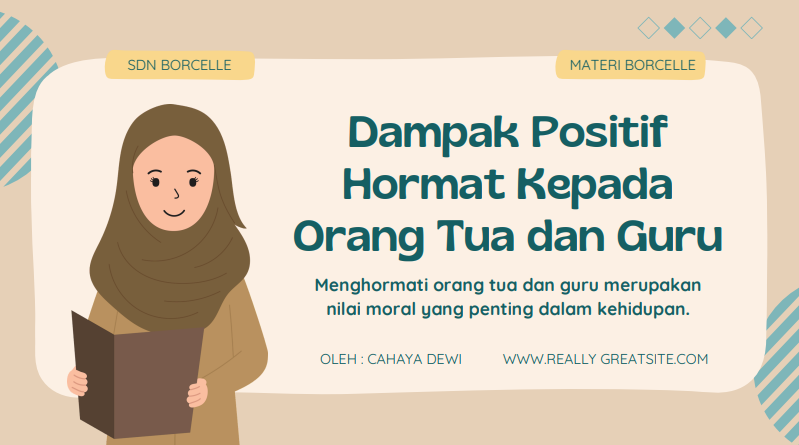 Literasi Dampak Positif Hormat Pada Orang Tua dan Guru